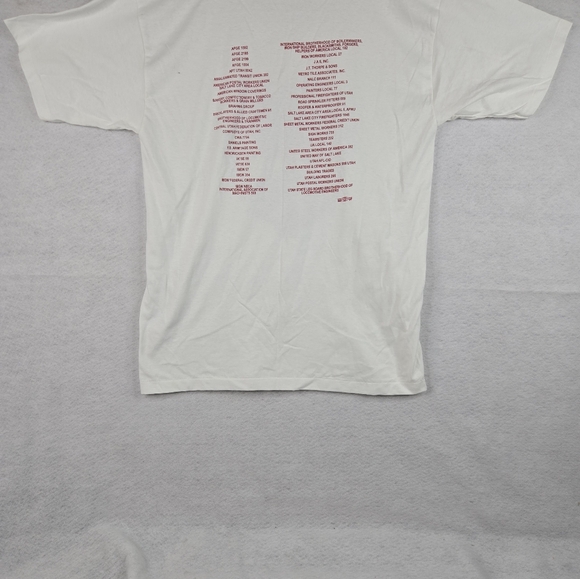 Labor Day Single Stitch, T-Shirt. Size L - Picture 6 of 7